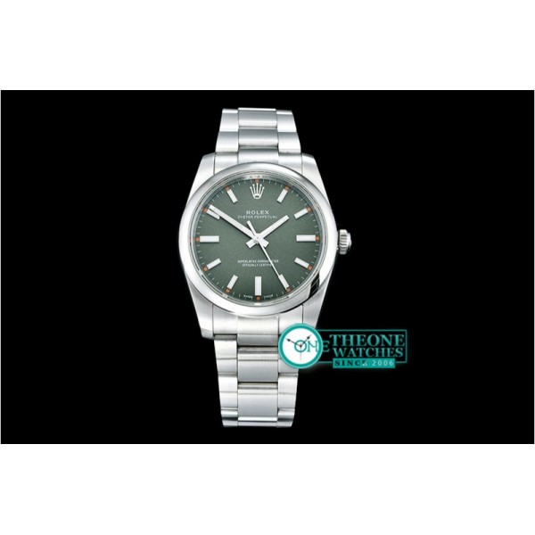 Rolex - Oyster Pert. 39mm 114200 SS/SS Green ANF A2836