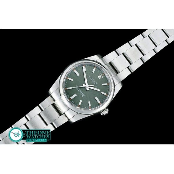 Rolex - Oyster Pert. 39mm 114200 SS/SS Green ANF A2836