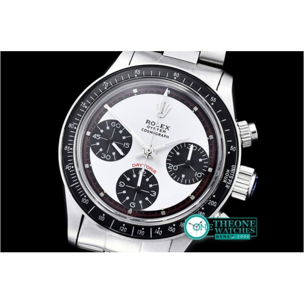 Rolex - Daytona Ref.6263 Paul Newman SS/SS Wht/Red A7750