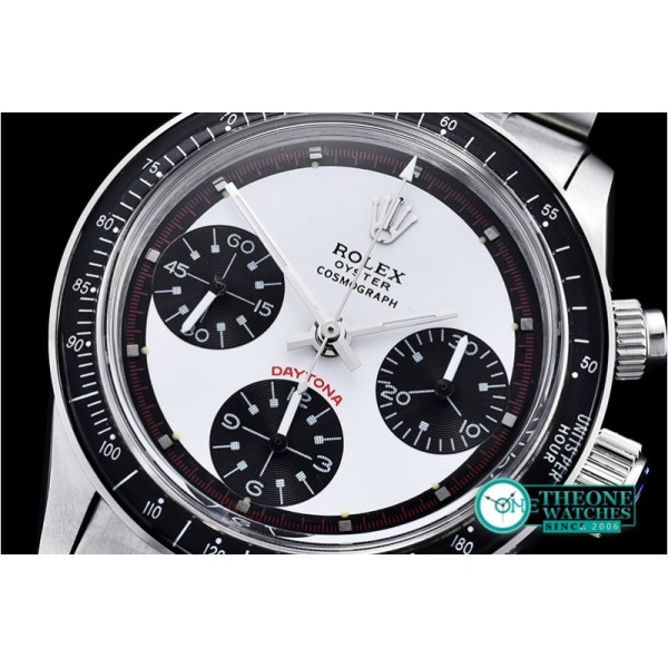 Rolex - Daytona Ref.6263 Paul Newman SS/SS Wht/Red A7750