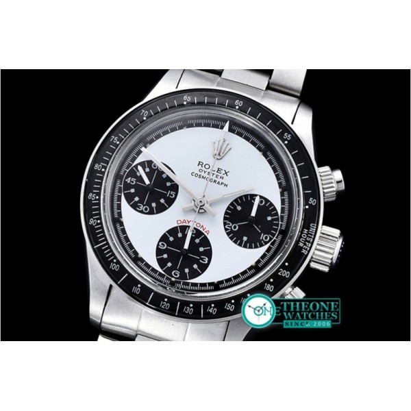 Rolex - Daytona Ref.6263 Paul Newman SS/SS Wht/Blk A7750