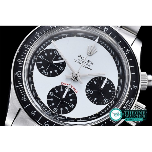 Rolex - Daytona Ref.6263 Paul Newman SS/SS Wht/Blk A7750