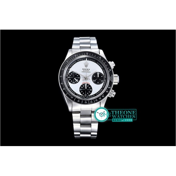 Rolex - Daytona Ref.6263 Paul Newman SS/SS Wht/Blk A7750