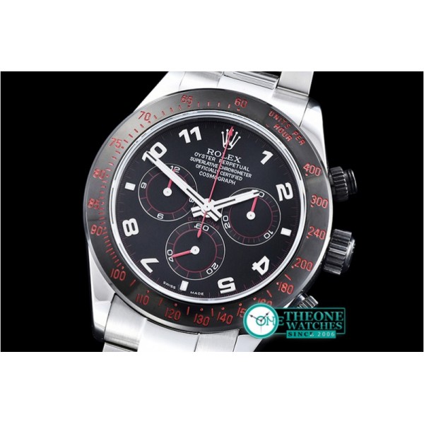 Rolex - Daytona Project X PXD DS3 SS/SS Black A7750 Mod