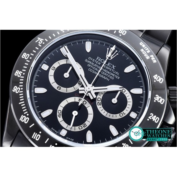 Rolex - Daytona Project X PXD DS3 PVD Black A7750 Mod