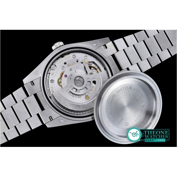 Rolex - DayDate 40mm SS/SS White Tux Fluted Noob A3255 Mod