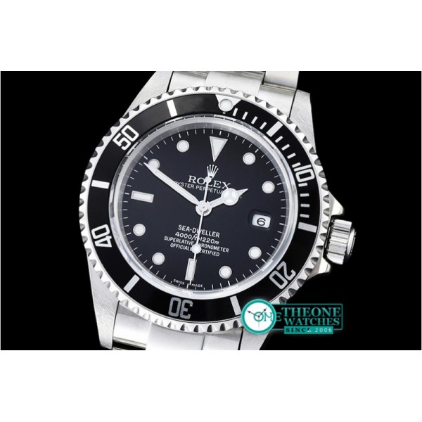 Rolex - SeaDweller Ref.16600 SS/SS Black BP A3135 Mod