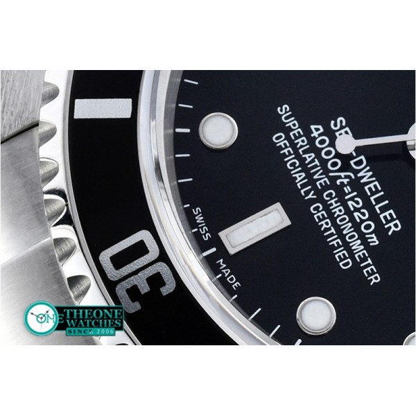 Rolex - SeaDweller Ref.16600 SS/SS Black BP A3135 Mod