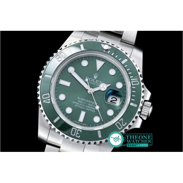 Rolex - Submariner 116610LV SS/SS Green BP Ult A3135 Mod