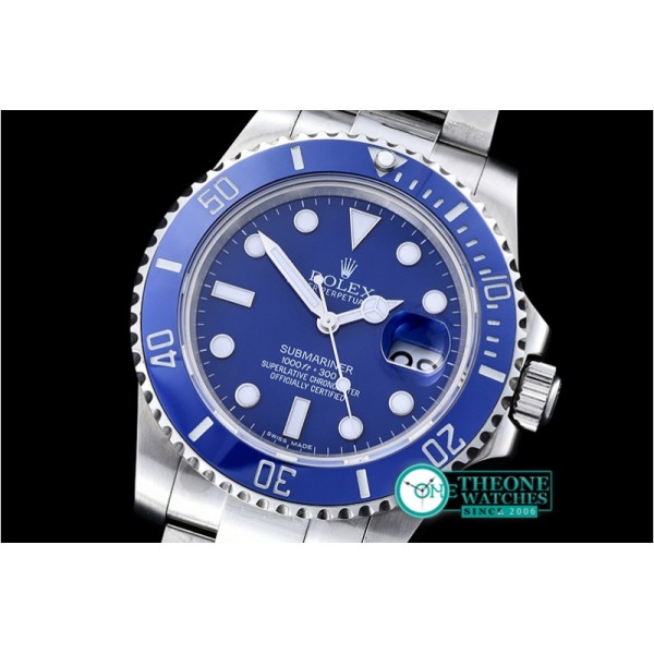 Rolex - Submariner 116619 SS/SS Blue BP Ult A3135 Mod