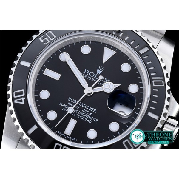 Rolex - Submariner 116610 SS/SS Black BP Ult A3135 Mod