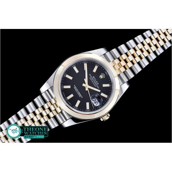 Rolex - DateJust 2 Wrap YG/SS Smt Blk Stk Jub Noob A3235