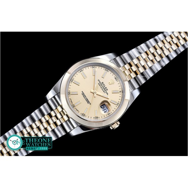 Rolex - DateJust 2 Wrap YG/SS Smt Gold Stk Jub Noob A3235