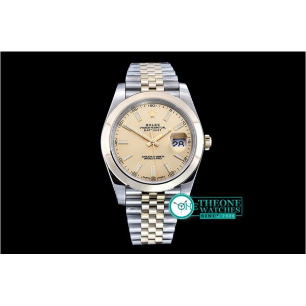 Rolex - DateJust 2 Wrap YG/SS Smt Gold Stk Jub Noob A3235