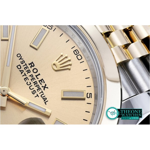 Rolex - DateJust 2 Wrap YG/SS Smt Gold Stk Jub Noob A3235