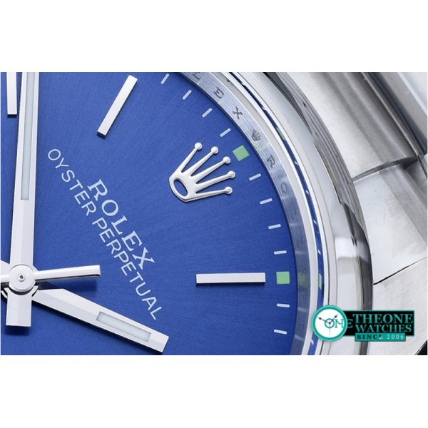 Rolex - Oyster Pert. 39mm 114300 SS/SS Blue JF A3132 Mod