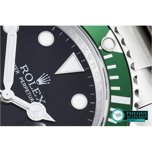 Rolex - Submariner Ref.16610LV SS/SS Black JF A3135 Mod