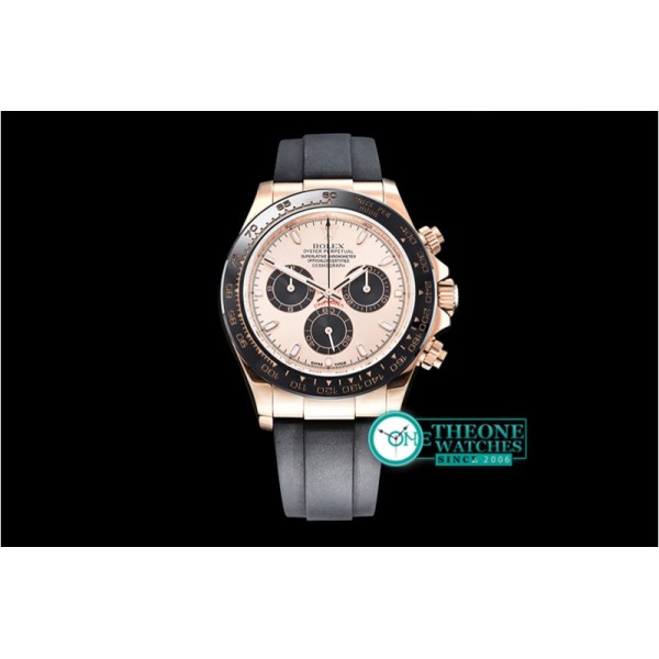 Rolex - Daytona Ref.116515 RG/RU Rose/Blk Noob A7750 Mod