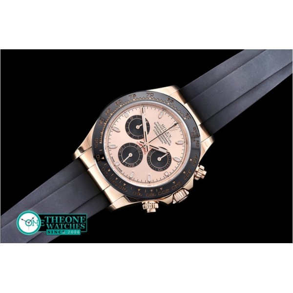 Rolex - Daytona Ref.116515 RG/RU Rose/Blk Noob A7750 Mod