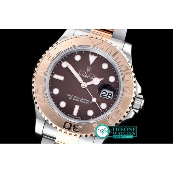 Rolex - YachtMaster 116623 40mm RG/SS Brown BP Ult A3135 Mod