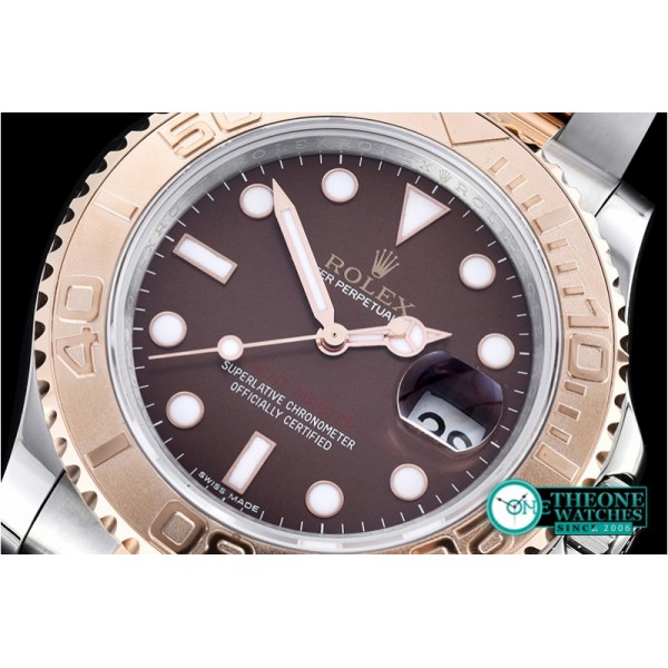 Rolex - YachtMaster 116623 40mm RG/SS Brown BP Ult A3135 Mod