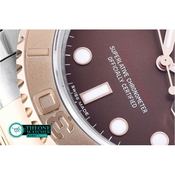 Rolex - YachtMaster 116623 40mm RG/SS Brown BP Ult A3135 Mod