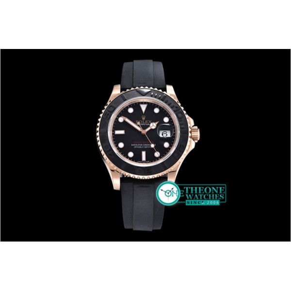 Rolex - YachtMaster 116655 40mm RG/RU Black BP Ult A3135 Mod