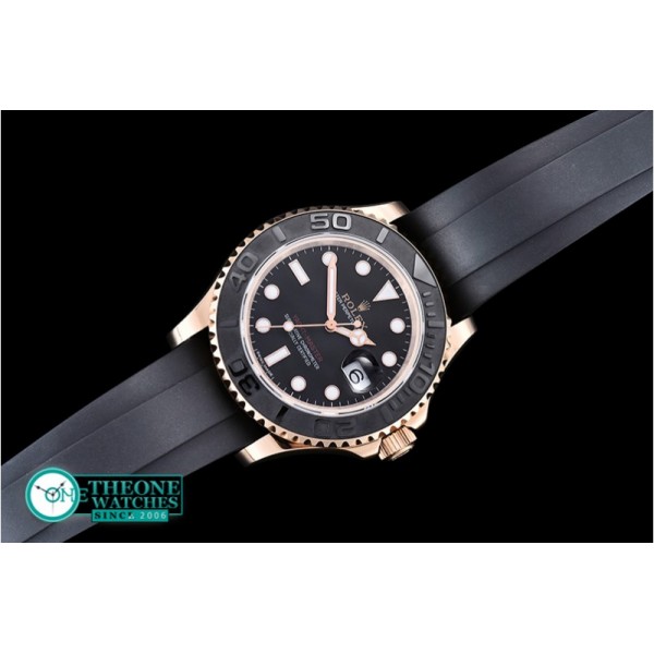 Rolex - YachtMaster 116655 40mm RG/RU Black BP Ult A3135 Mod