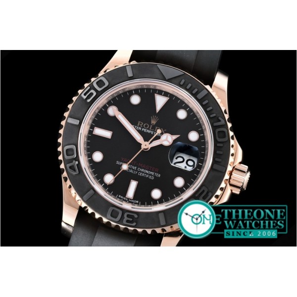 Rolex - YachtMaster 116655 40mm RG/RU Black BP Ult Swiss 2836