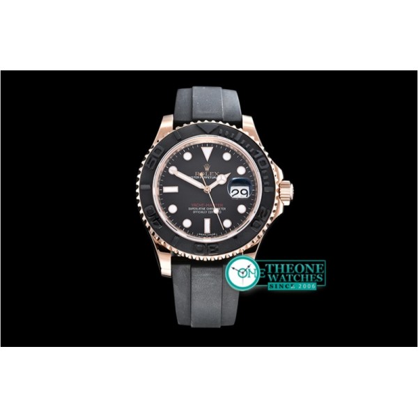 Rolex - YachtMaster 116655 40mm RG/RU Black BP Ult Swiss 2836