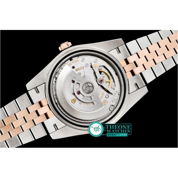 Rolex - DJ2 41mm 18K Wrapped RG/SS Rose Diam Noob A3235 Mod