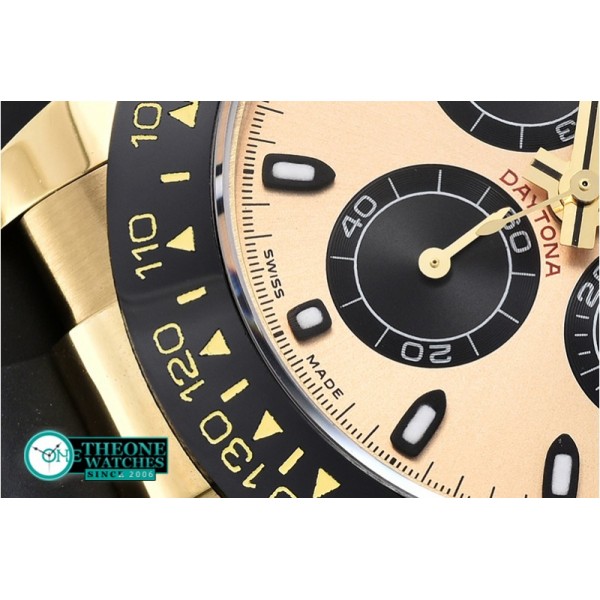 Rolex - Daytona Cer YG/RU Gold Stk BP Ult A7750 Mod