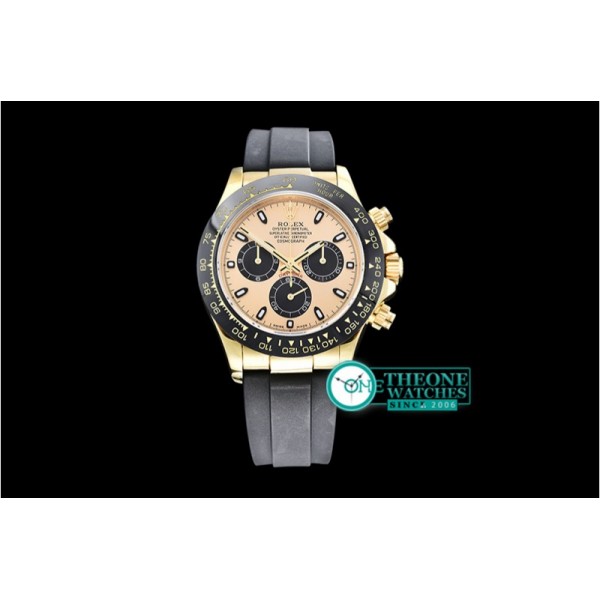 Rolex - Daytona Cer YG/RU Gold Stk BP A7750