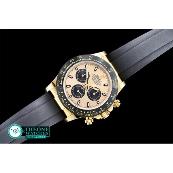 Rolex - Daytona Cer Wrapped YG/RU Gold Stk BP Ult A7750 Mod