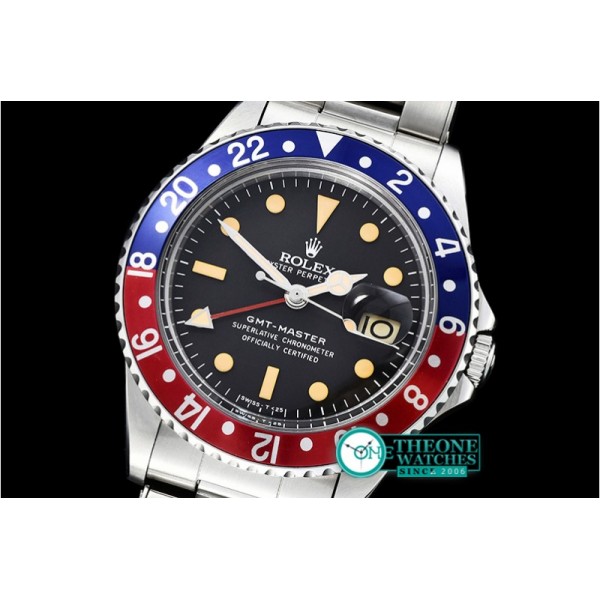 Rolex - GMT Master Ref.1675 Blue/Red SS/SS Swiss 2836 Mod