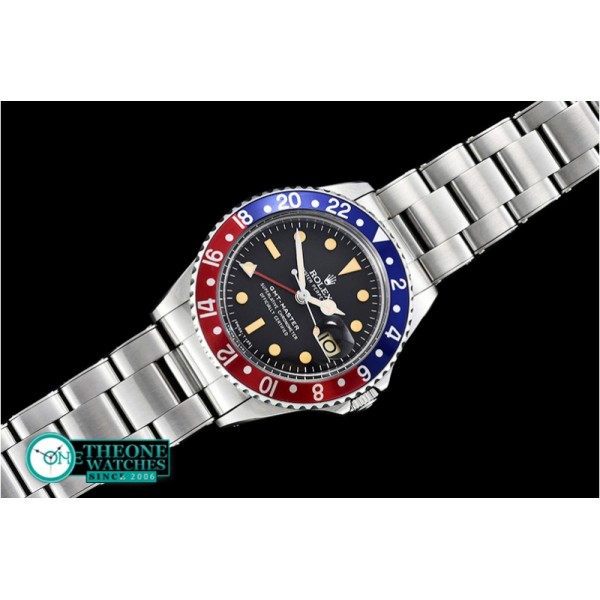 Rolex - GMT Master Ref.1675 Blue/Red SS/SS Swiss 2836 Mod