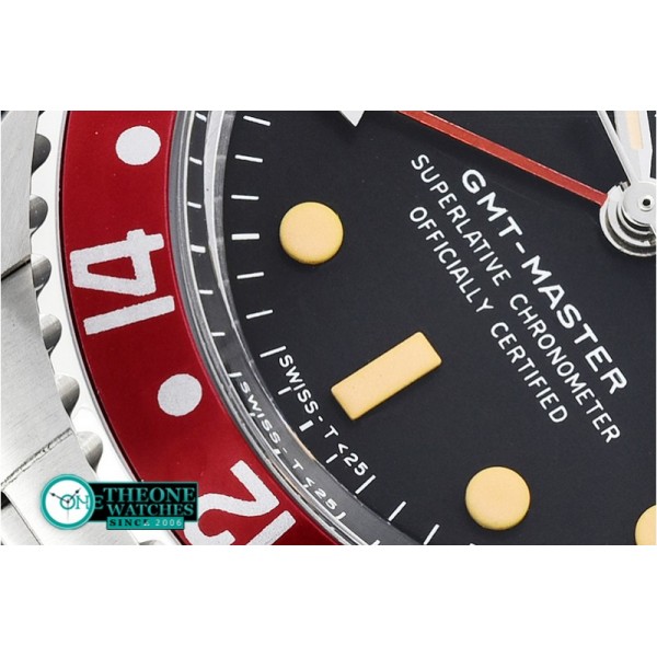 Rolex - GMT Master Ref.1675 Blue/Red SS/SS Swiss 2836 Mod