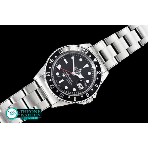 Rolex - GMT Master Ref.1675 Black SS/SS Lum. Swiss 2836 Mod