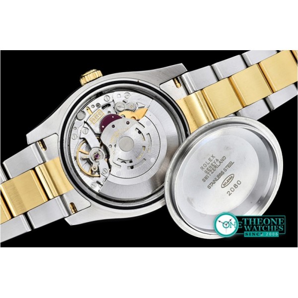 Rolex - DJ 36mm Oyst Flt YG/SS (Wrap) Gold Roman BP A3135 Mod