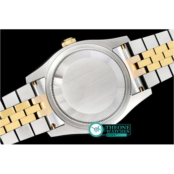 Rolex - DJ 36mm Oyst Flt YG/SS (Wrap) Gold Diams BP A3135 Mod