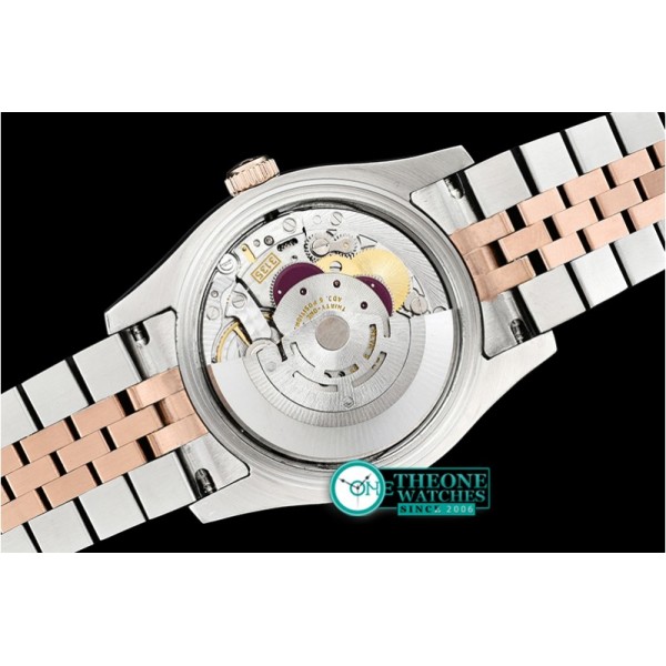 Rolex - DJ 36mm Jub Flt RG/SS Rose Gold D BP A3135 Mod