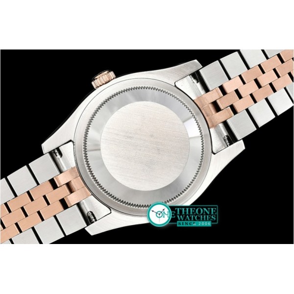 Rolex - DJ 36mm Jub Flt RG/SS Rose Gold D BP A3135 Mod