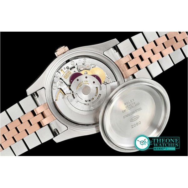 Rolex - DJ 36mm Jub Flt RG/SS Rose Gold D BP A3135 Mod