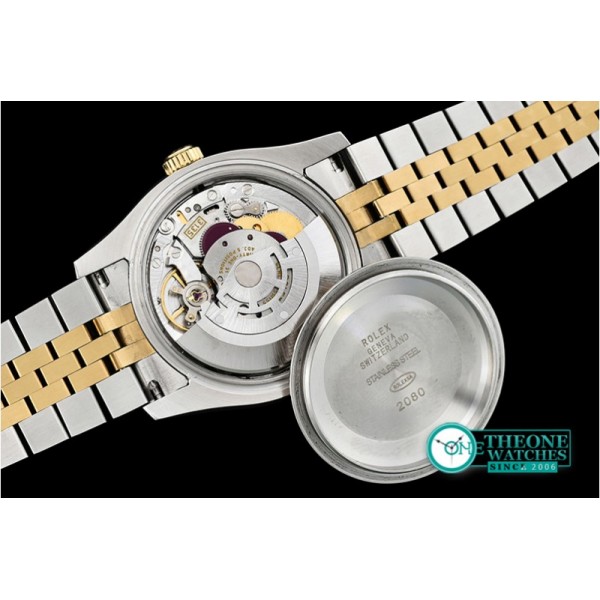 Rolex - DJ 36mm Jub Flt YG/SS Gold Roman BP A3135 Mod