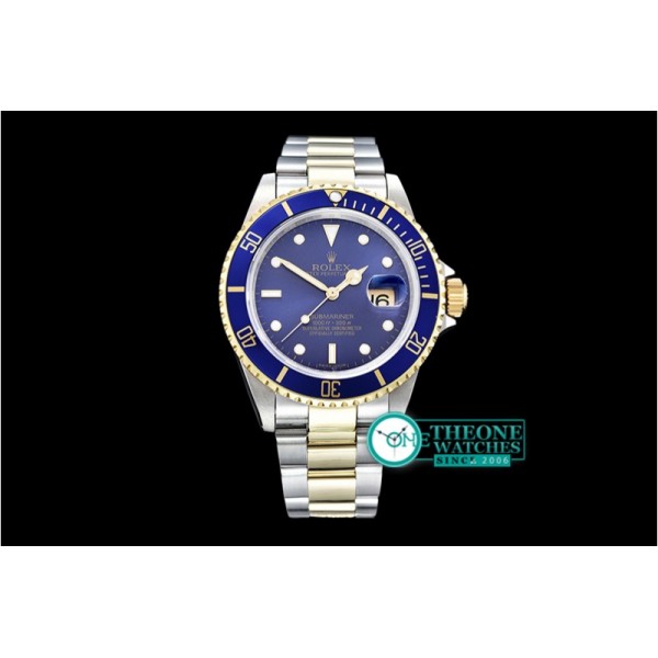 Rolex - Submariner 16613 YG/SS Blue BP Ult A3135 Mod