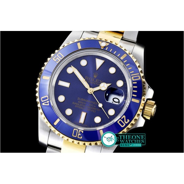 Rolex - Submariner 116613 YG/SS Blue BP Ult A3135 Mod