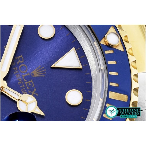 Rolex - Submariner 116613 YG/SS Blue BP Ult A3135 Mod