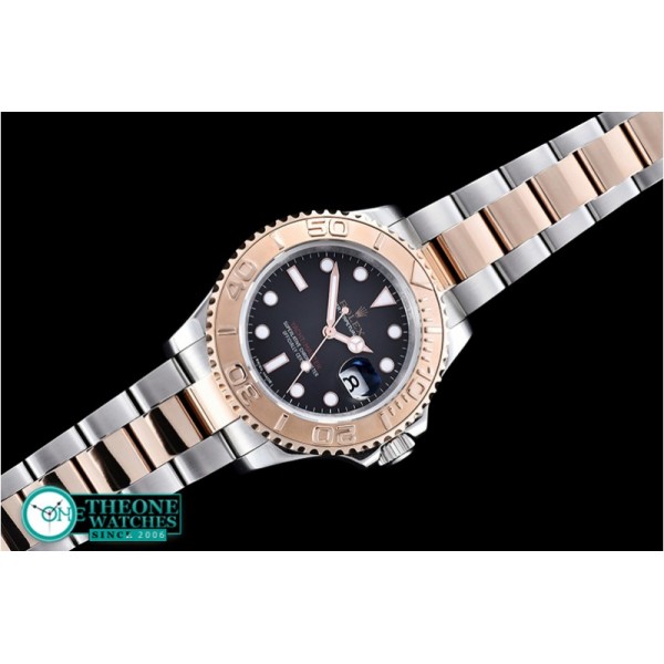 Rolex - YachtMaster 116623 40mm RG/SS Black BP Ult A3135 Mod