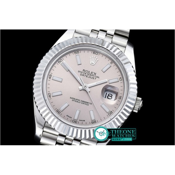 Rolex - DJ2 41mm Jub Flt SS/SS Light Grey Stk BP A3235 Mod