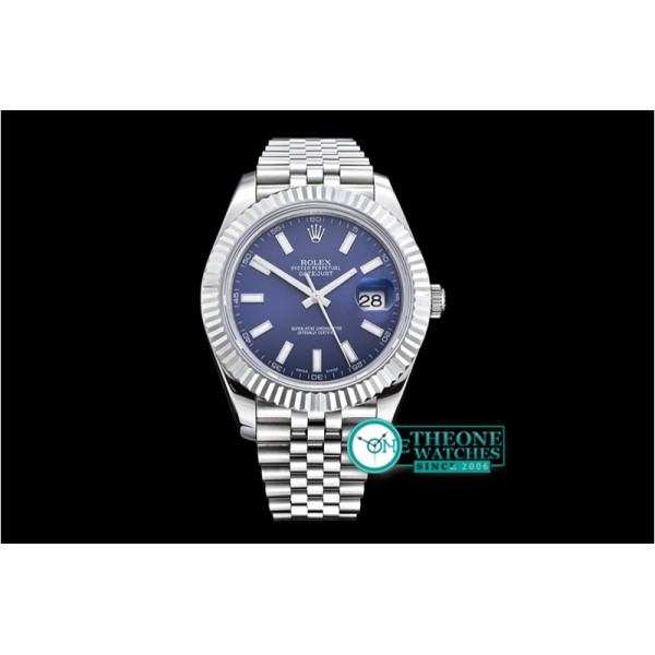 Rolex - DJ2 41mm Jub Flt SS/SS Blue Stk BP A3235 Mod